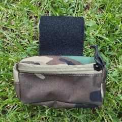 M81 Woodland camo dangler pouch for chest rigs