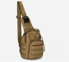 Men Outdoor Tactical Backpack Shoulder Sling Bag Chest Pack Sport Travel Hiking