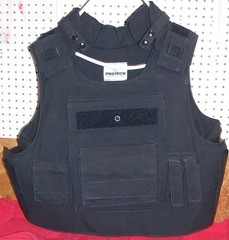 PROTECH Vest Mens XXL Body Armor Bullet Proof Plate Rack Carrier Tactical Black