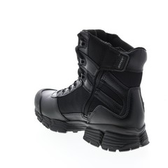 Bates Velocitor 8′ Waterproof Zip E04034 Mens Black Leather Tactical Boots 6