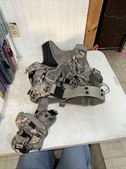 Military Tactical Vest Gear SWAT Airsoft Molle Combat Assault Plate Carrier Camo