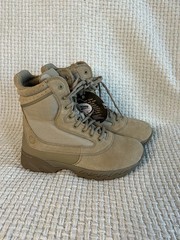 Original S.W.A.T. 131202 Men’s Sz 9.5 Chase 9″ Side Zip Tactical Boot Tan READ