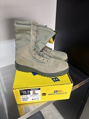 Belleville 600ST Men’s 10.5 Regular Sage Green Tactical Combat Boots Steel Toe