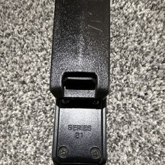 ASP Series 21 Black Plastic 21 in Baton Belt Clip Pouch, Open Top