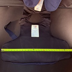 PB Ballistic Level 2 II Vest Size XXXL 3XL Blue Concealable Bulletproof Vest