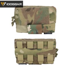 IDOGEAR Tactical MOLLE Pouch Accessory Pouch Chest Storage Admin Pouch Camo Army
