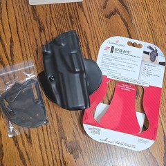 Safariland 6378 ALS Concealment Holster Black Paddle/Belt Loop Combo