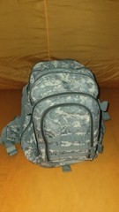 Mercury Tactical 3-Day Expandable Backpack Digital Camo Heavy-Duty Gear Bag