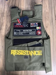 Switch Remarkable Resistance Tactical Vest Olive Adjustable Free Size (SS0806)