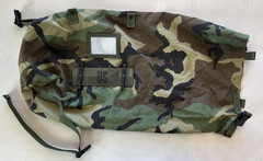 GENUINE US MILITARY ISSUE WOODLAND CAMOUFLAGE, Chemical Protective Roll Bag