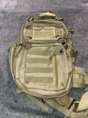Smith And Wesson-Tactical Sling Pack, Backpack Bag, Tan