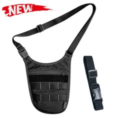 Tactical Underarm Gun Holster Molle Pocket Shoulder Crossbody Bag Wallet Hunting