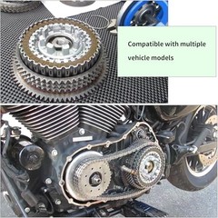 9Pcs Clutch Friction Plates Set for Sportster 883 1200 XL883 XL1200 Dyna Low