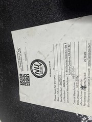 Tacticon |ta500stl Level 3 Steel Body Armor Plate single 10″ x 12″