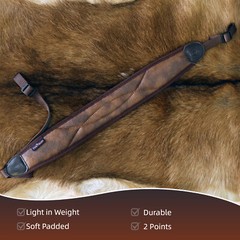 Tourbon Shooting Rifle Sling Shotgun Strap Soft Padded Antislip Gun Carrying USA
