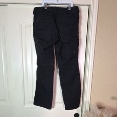 5.11 Tactical Women’s Black Cargo Pants Size 10 Regular Cotton Blend Solid