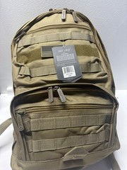 East West RTC509 TAN Tactical Military Backpack Hiking Bag 19.5*13*7-inches