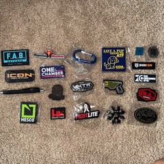 Lot Of 20 Shot Show Las Vegas 2025-2026 Mixed Swag-Colt, Heckler Koch++ (#9)