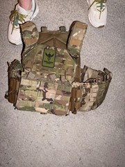 SHELLBACK RAMPAGE 2.0 PLATE CARRIER MULTICAM W/Level IV Plates & Level III Sides
