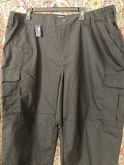 LOT Mens Pants 44×32 GALLS Black RipStop Canvas Tac Force Tactical Cargo Work