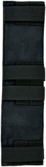 MOLLE Hook & Loop Panel Back Tactical Mount Insert 11.5″ x 3″ Black Nylon