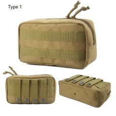Tactical MOLLE Belt Pouch EDC Outdoor Gear Lightweight Durable Tool Bag