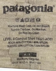 Patagonia Level 9 Combat Shirt in AOR1 Desert Digital Medium Regular