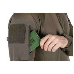 5.11 Tactical Men’s Waterproof Rapid OPS Shirt Breathable Stretch 1/4 Zip Green