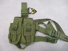 New Condor Drop Leg Magazine Pouch Tactical OD Green MA65-001