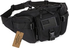 Lightweight Tactical Bum Bag with Hidden Pocket – Ideal for Outdoor Adventures