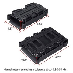 1/2/3Pcs Tactical Molle Magazine Pouch 5.56 9mm Rifle Rifle Mag Carrier Holder