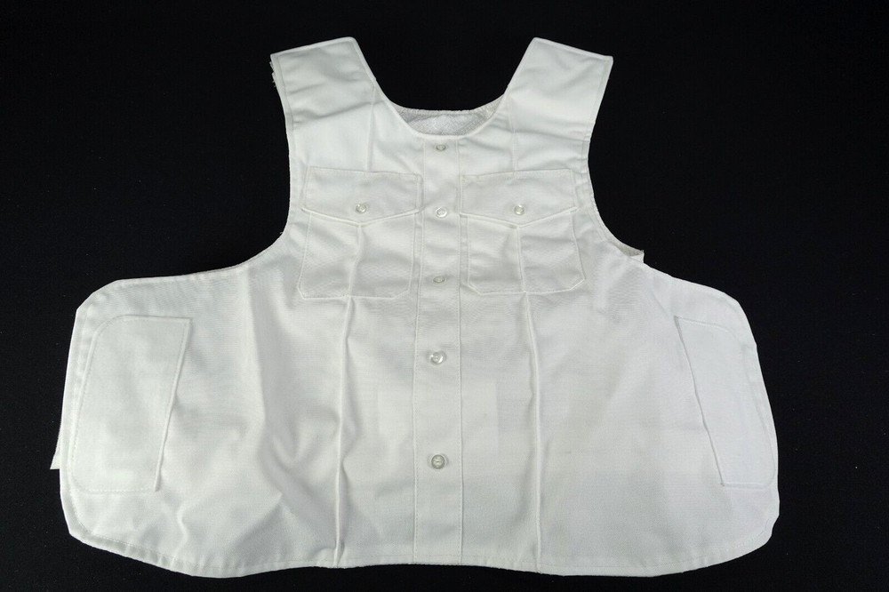 GH Armor Systems White Uniform Shirt Carrier Never Issued No Plates Or Armor