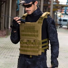 For Adult Portable Tactical Military Combat Assault Plate Carrier Chest Vest AHT
