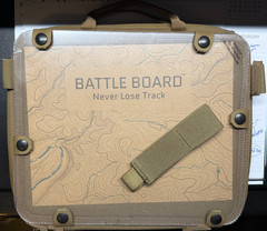 Battle Board Tactical Organizer Map Case Tan Military Outdoor Travel Field Gear