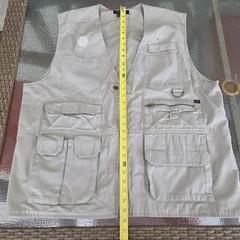 5.11 Tactical Series Tan Hunting Cargo Vest Men’s XXL NRA Logo 80001 Model