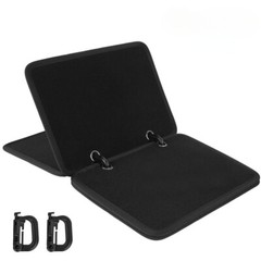 4 Flip-Page Patch Booklet Tactical Morale Badge Patches Organizer Display Board