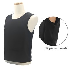 Body Armor Bulletproof Vest NIJ IIIA Stab-Proof Concealed Undershirt Security