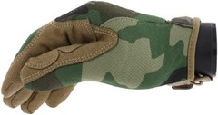 Lightweight Synthetic Leather Woodland Camo Gloves for Tactical & Mechanical Use