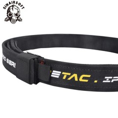 1.5 in IPSC Shooting Belt Double Layers Tactical Gun Combat Airsoft Waistband
