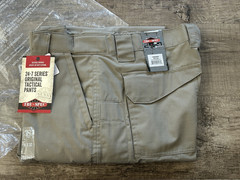Tru-Spec 24-7 Men’s Tactical Pants, KHAKI Poly/cotton Ripstop 1060006 36×32 NEW