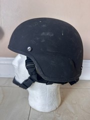 Armor Source AS-202 Ballistic Helmet Level IIIA Black Full Cut LARGE #9