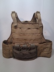 Tactical Plate Carrier Vest L/xl Plates Included