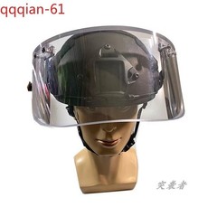 IN US! Bulletproof Fast Helmet Face Shield NIJ IIIA Ballistic Helmet Mask Visor