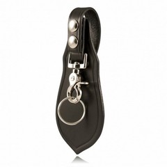 Model 5446 Deluxe Key Holder w/ Protective Flap, Basketweave, Nickel