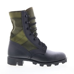 McRae OD Vietnam Era Jungle Hot Weather Made In USA Mens Green Wide Boots 5