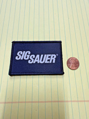 Sig Sauer P320 M17 LFOD Hook N Loop Patch Pistol Rifle Firearm Gun