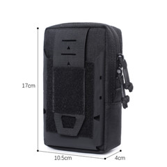 Outdoor Sport Fanny Pack Tactical Military Fan Mobile Phone Waist Belt Pouch Bag