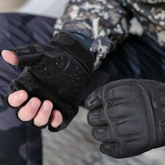 Fingerless Tactical Gloves Outdoor Motorcycle Cycling Half Finger Airsoft Gloves