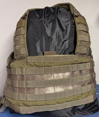 Eagle Industries Rhodesian Recon Vest, New/Unused, FDE/Khaki, MOLLE Webbing ￼