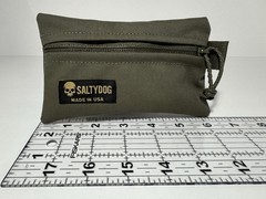 Saltydog USA Made 500D Cordura Ranger Green Zipper Pouch 6×4 Tactical EDC